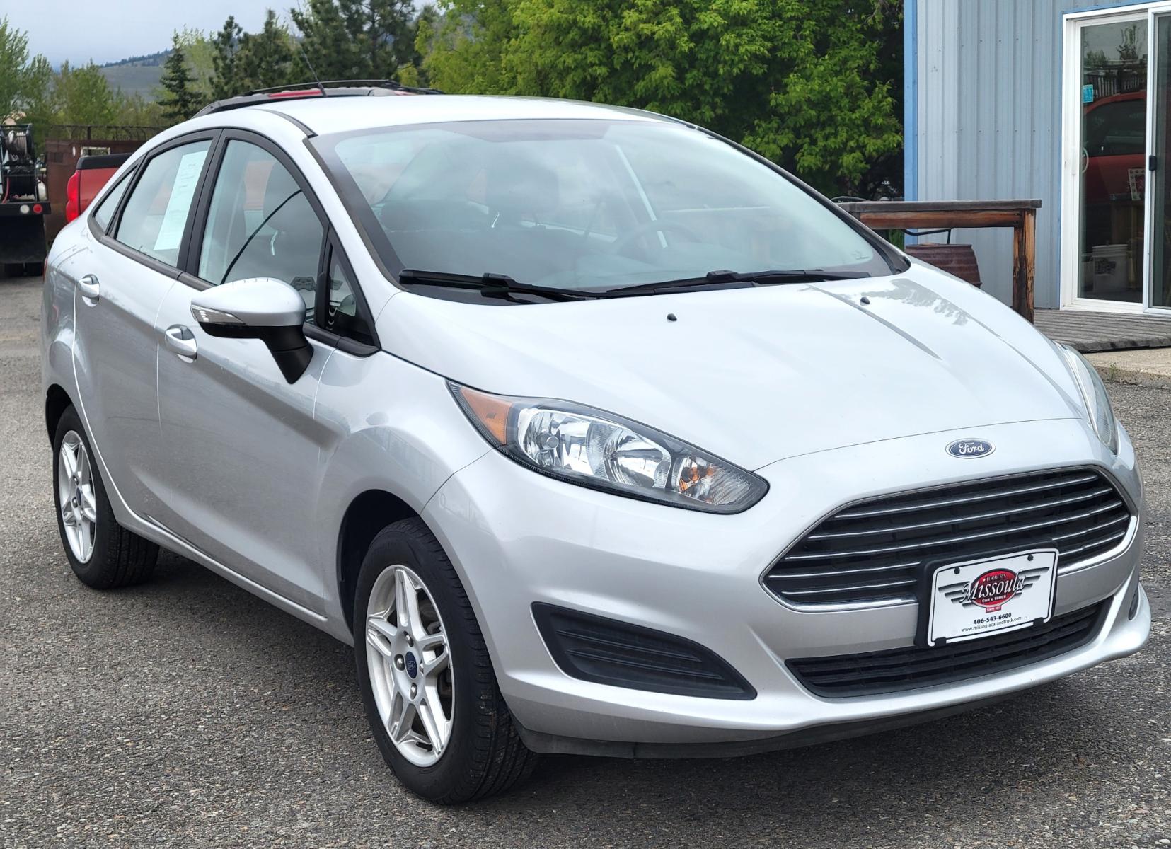 2019 Silver Ford Fiesta SE Sedan (3FADP4BJ2KM) with an 1.6L L4 DOHC 16V engine, Automatic transmission, located at 450 N Russell, Missoula, MT, 59801, (406) 543-6600, 46.874496, -114.017433 - Photo #7